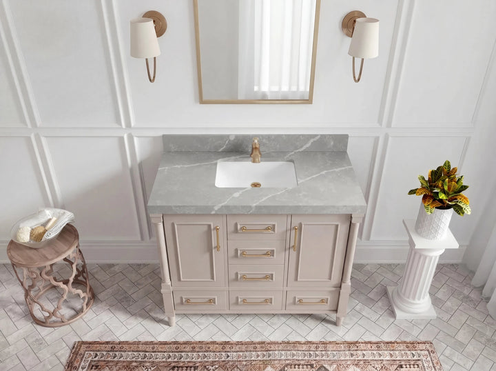 Aberdeen 48 in. W x 22 in. D Single Sink Bathroom Vanity - photo 19