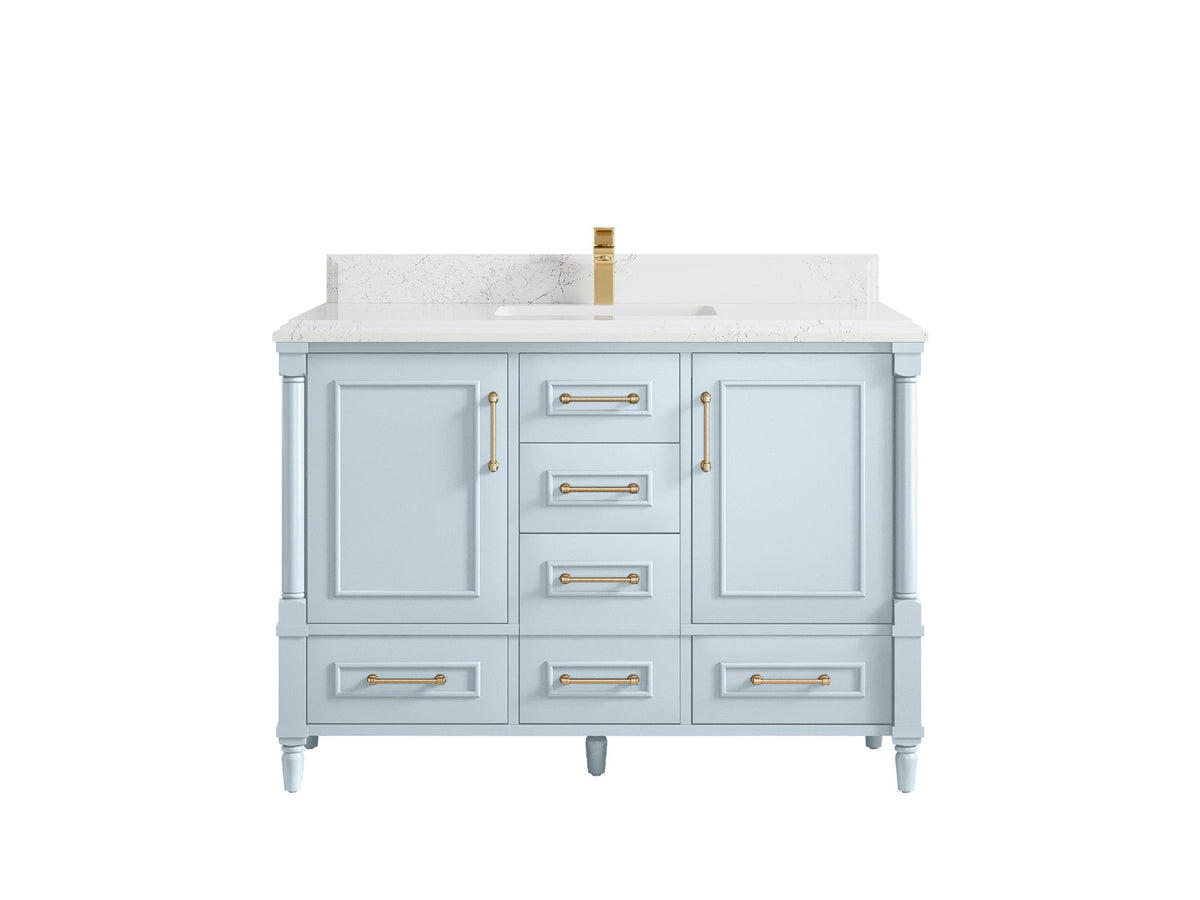 Aberdeen 48 in. W x 22 in. D Single Sink Bathroom Vanity - Willow Bath and Vanity