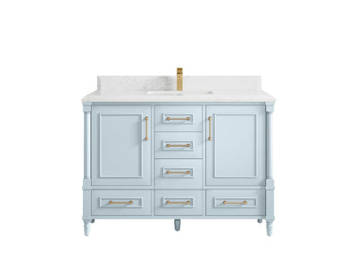 Aberdeen 48 in. W x 22 in. D Single Sink Bathroom Vanity - Willow Bath and Vanity