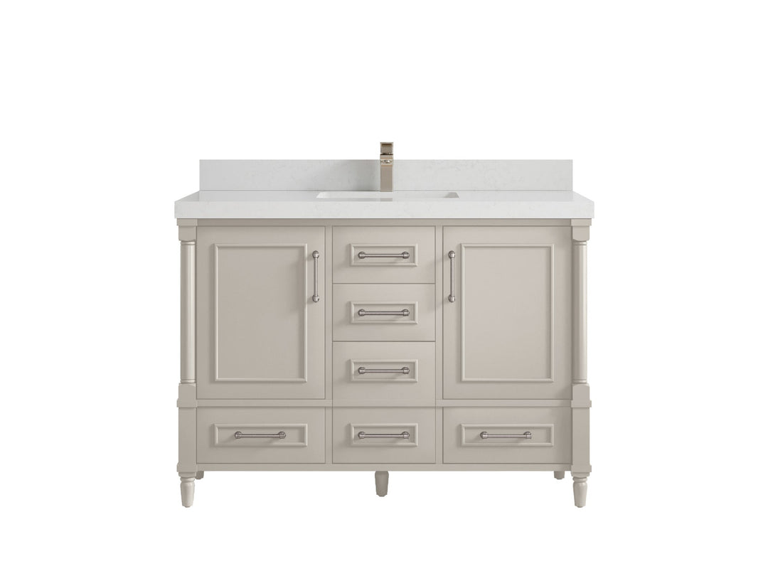 Aberdeen 48 in. W x 22 in. D Single Sink Bathroom Vanity - Willow Bath and Vanity