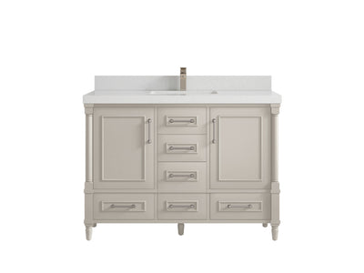 Aberdeen 48 in. W x 22 in. D Single Sink Bathroom Vanity - Willow Bath and Vanity