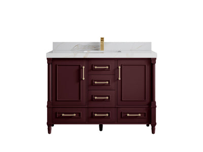 Aberdeen 48 in. W x 22 in. D Single Sink Bathroom Vanity - Willow Bath and Vanity