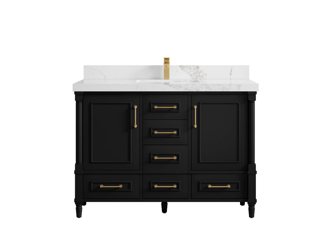 Aberdeen 48 in. W x 22 in. D Single Sink Bathroom Vanity - Willow Bath and Vanity