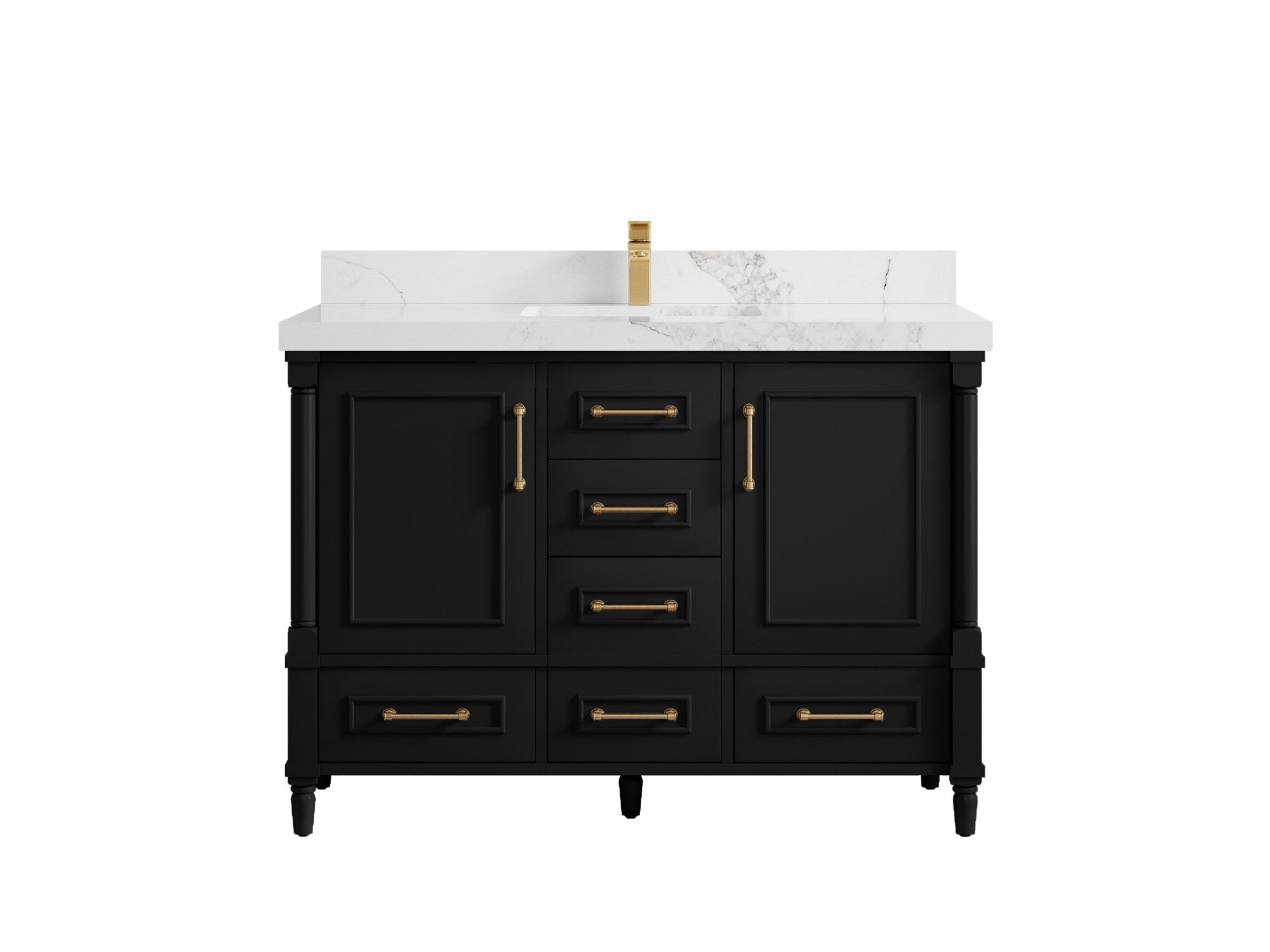 Aberdeen 48 in. W x 22 in. D Single Sink Bathroom Vanity - Willow Bath and Vanity