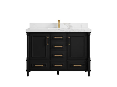 Aberdeen 48 in. W x 22 in. D Single Sink Bathroom Vanity - Willow Bath and Vanity