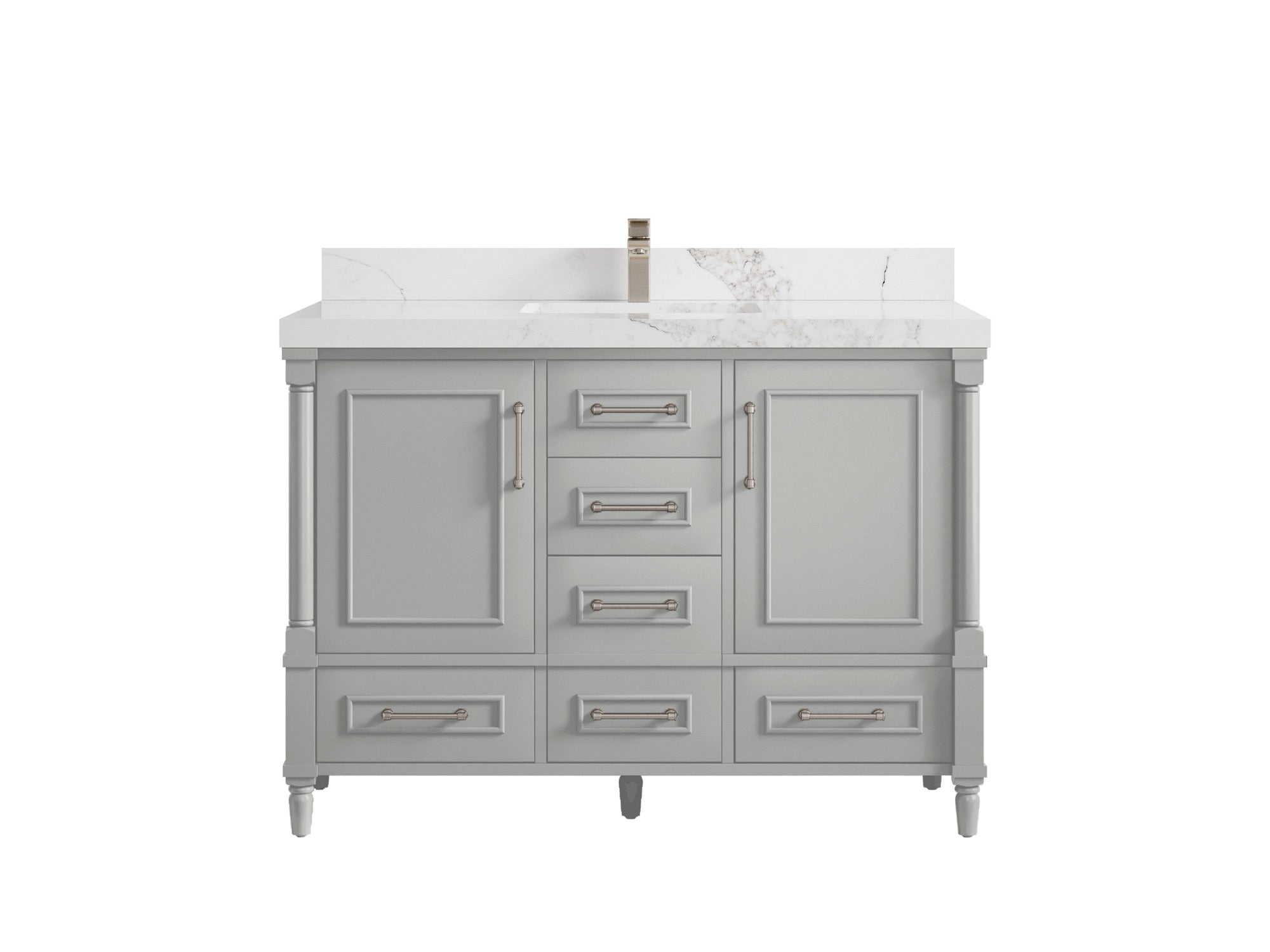 Aberdeen 48 in. W x 22 in. D Single Sink Bathroom Vanity - Willow Bath and Vanity