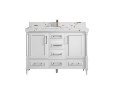Aberdeen 48 in. W x 22 in. D Single Sink Bathroom Vanity - Willow Bath and Vanity