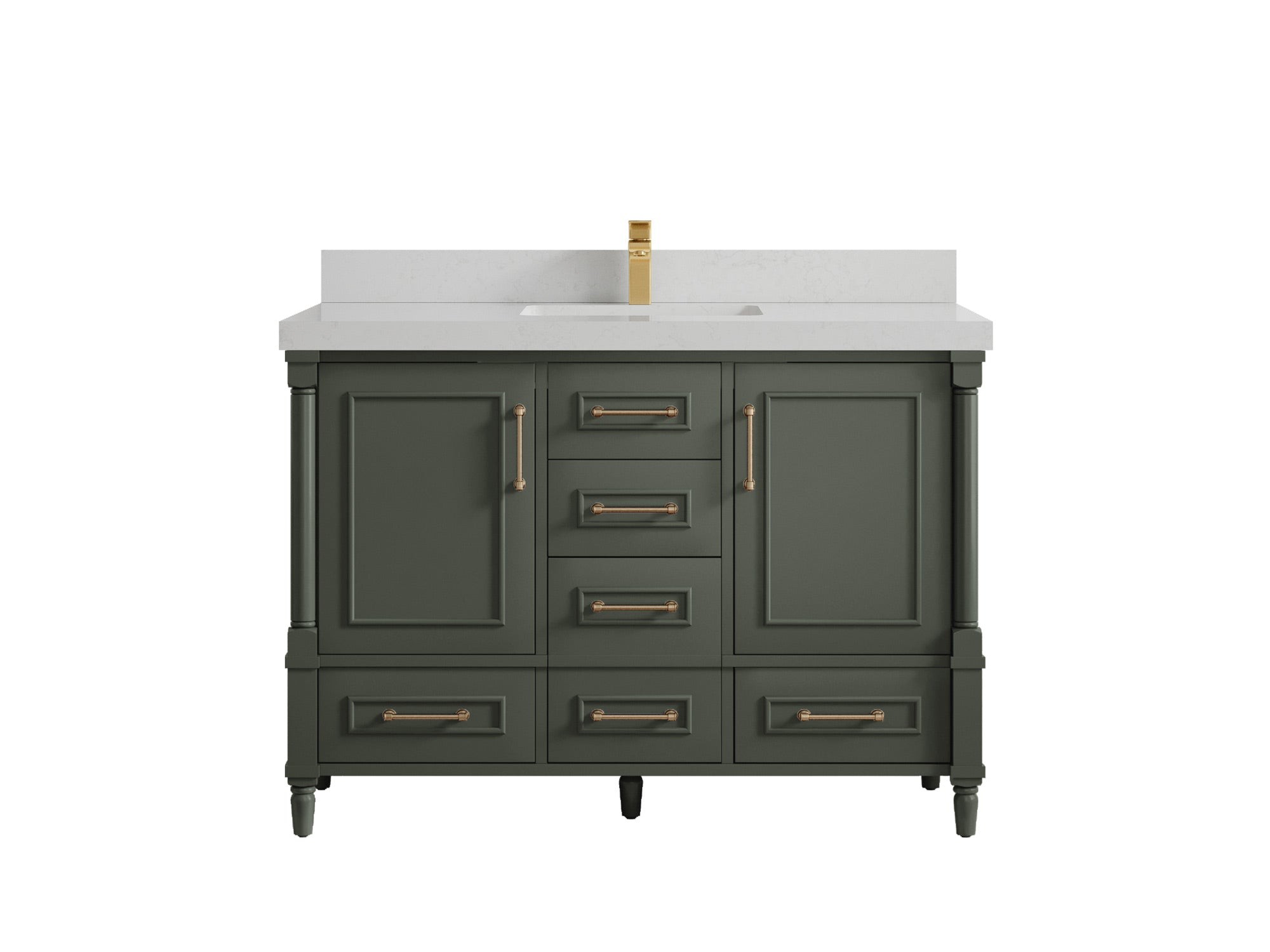 Aberdeen 48 in. W x 22 in. D Single Sink Bathroom Vanity - Willow Bath and Vanity