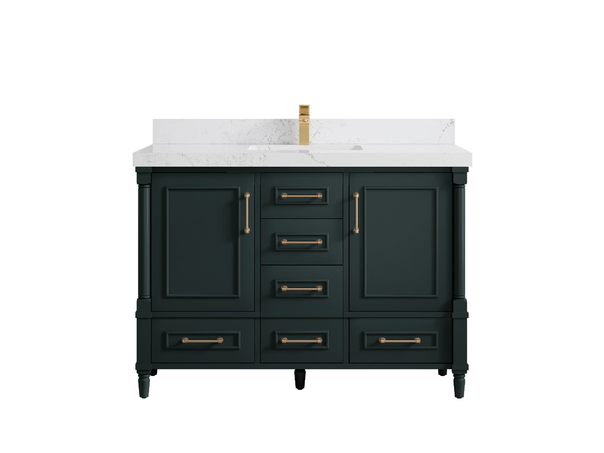 Aberdeen 48 in. W x 22 in. D Single Sink Bathroom Vanity - Willow Bath and Vanity