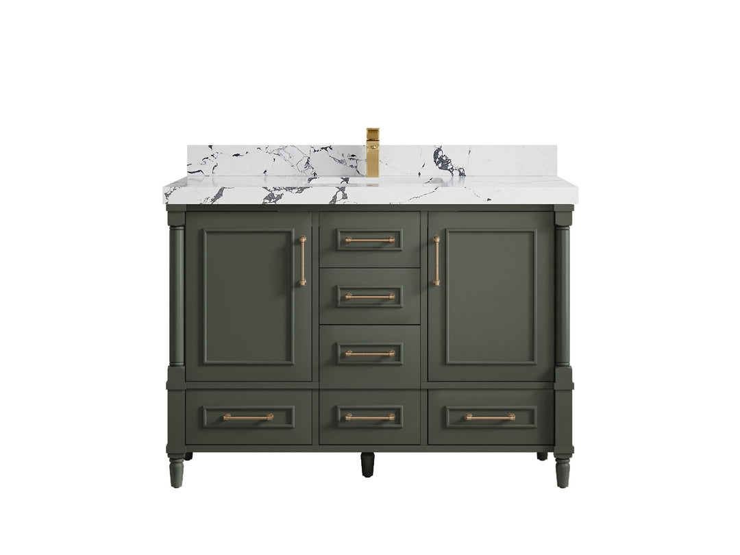 Aberdeen 48 in. W x 22 in. D Single Sink Bathroom Vanity - Willow Bath and Vanity