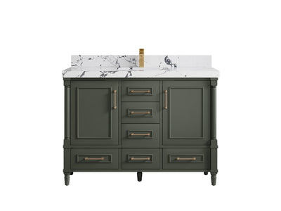 Aberdeen 48 in. W x 22 in. D Single Sink Bathroom Vanity - Willow Bath and Vanity
