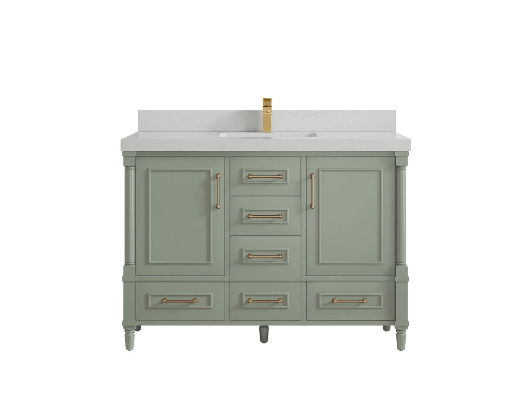 Aberdeen 48 in. W x 22 in. D Single Sink Bathroom Vanity - Willow Bath and Vanity