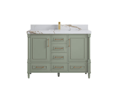 Aberdeen 48 in. W x 22 in. D Single Sink Bathroom Vanity - Willow Bath and Vanity