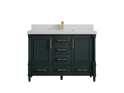 Aberdeen 48 in. W x 22 in. D Single Sink Bathroom Vanity - Willow Bath and Vanity