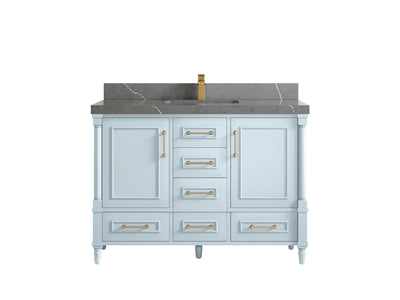 Aberdeen 48 in. W x 22 in. D Single Sink Bathroom Vanity - Willow Bath and Vanity