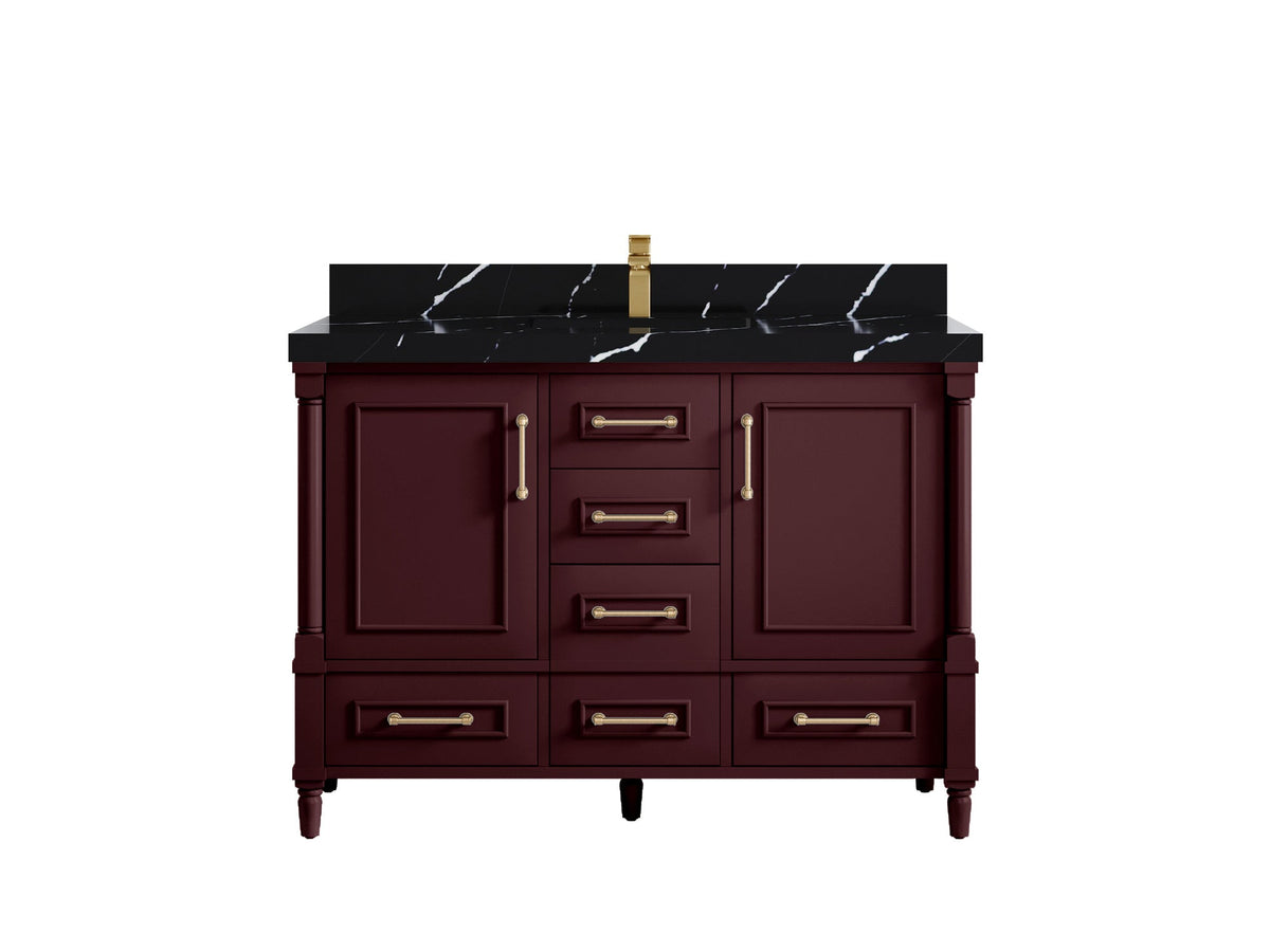Aberdeen 48 in. W x 22 in. D Single Sink Bathroom Vanity - Willow Bath and Vanity