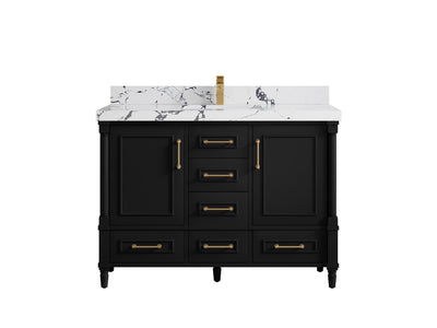 Aberdeen 48 in. W x 22 in. D Single Sink Bathroom Vanity - Willow Bath and Vanity