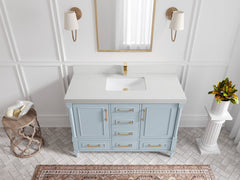 Aberdeen 48 in. W x 22 in. D Single Sink Bathroom Vanity - photo 13