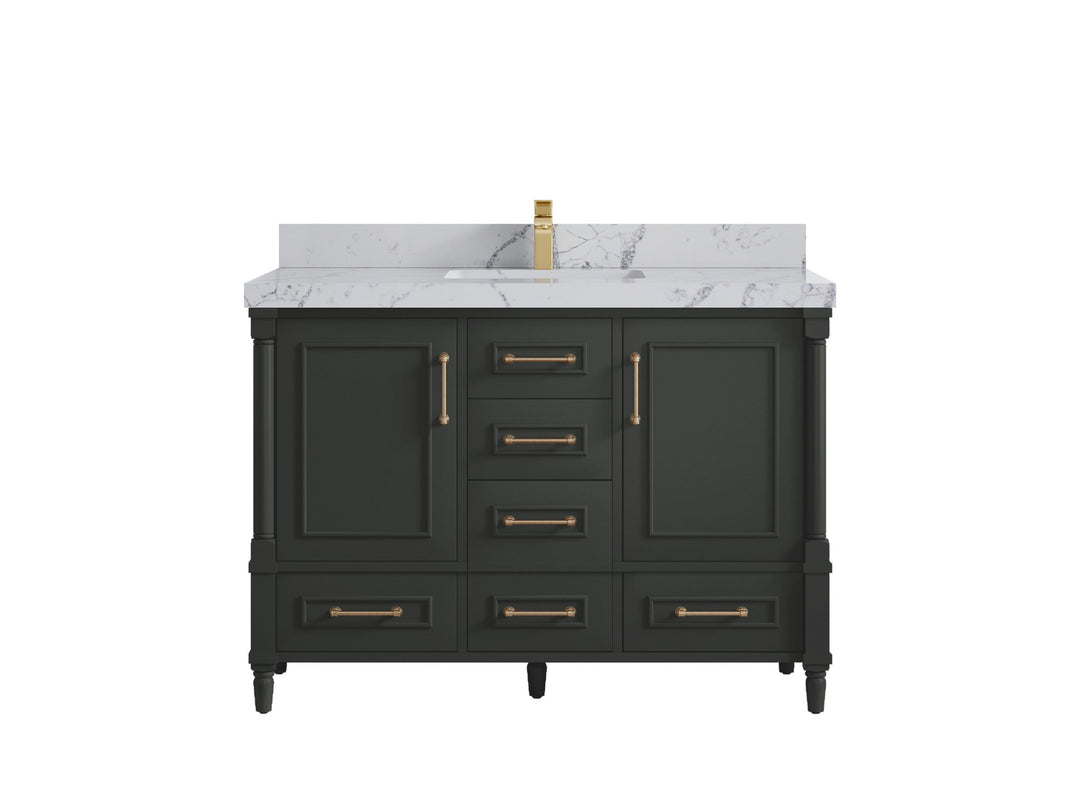 Aberdeen 48 in. W x 22 in. D Single Sink Bathroom Vanity - Willow Bath and Vanity