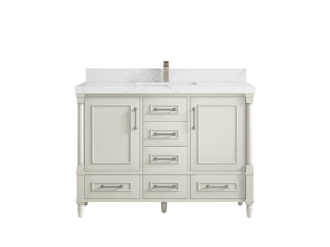 Aberdeen 48 in. W x 22 in. D Single Sink Bathroom Vanity - Willow Bath and Vanity