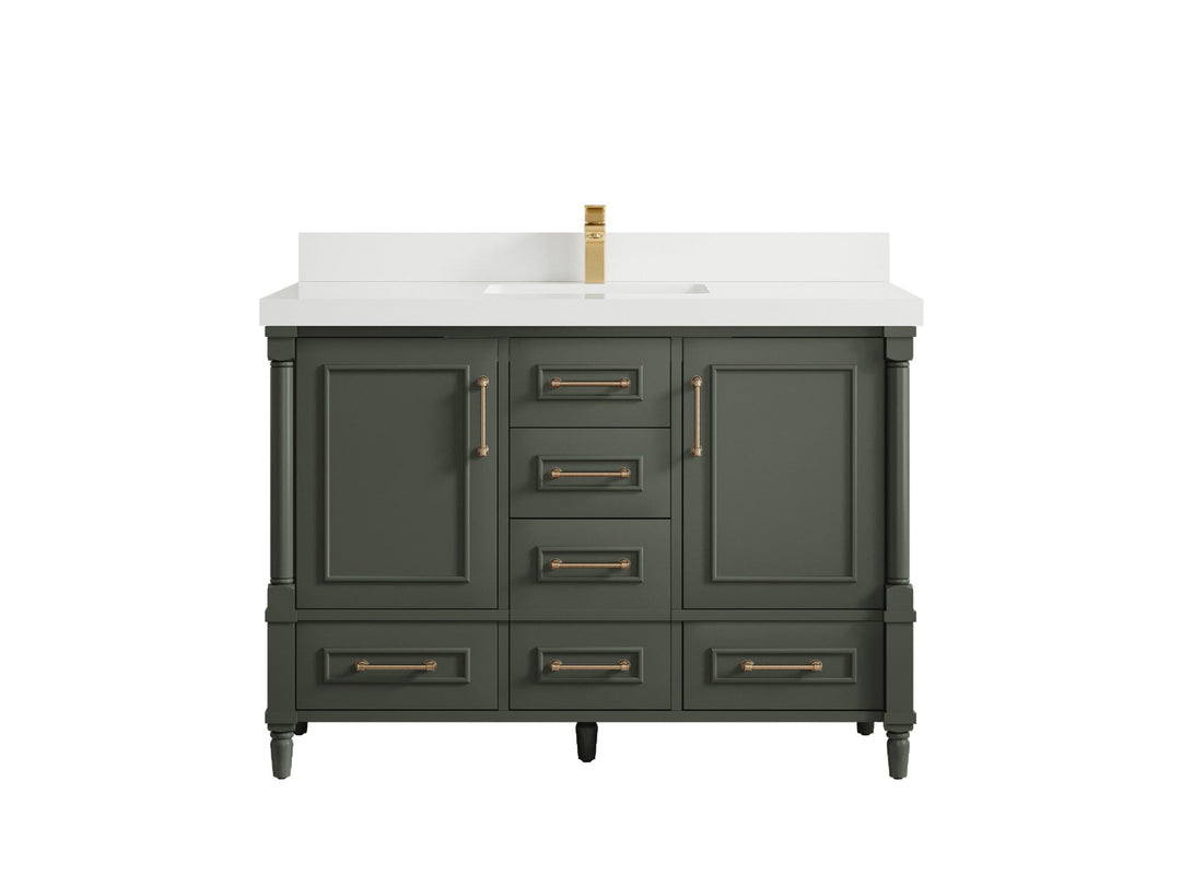 Aberdeen 48 in. W x 22 in. D Single Sink Bathroom Vanity - Willow Bath and Vanity