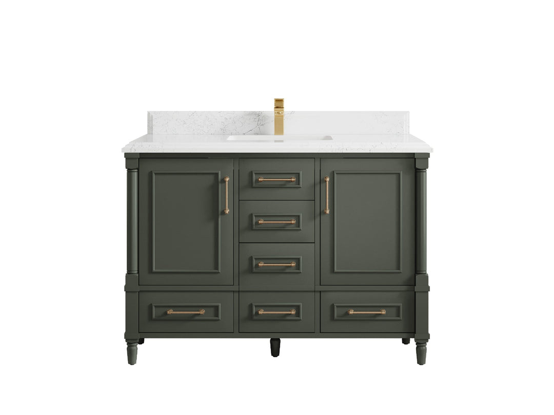 Aberdeen 48 in. W x 22 in. D Single Sink Bathroom Vanity - Willow Bath and Vanity