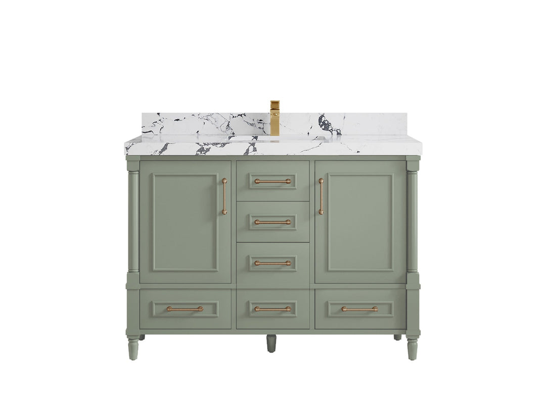 Aberdeen 48 in. W x 22 in. D Single Sink Bathroom Vanity - Willow Bath and Vanity