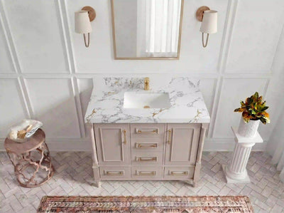 Aberdeen 48 in. W x 22 in. D Single Sink Bathroom Vanity - Willow Bath and Vanity