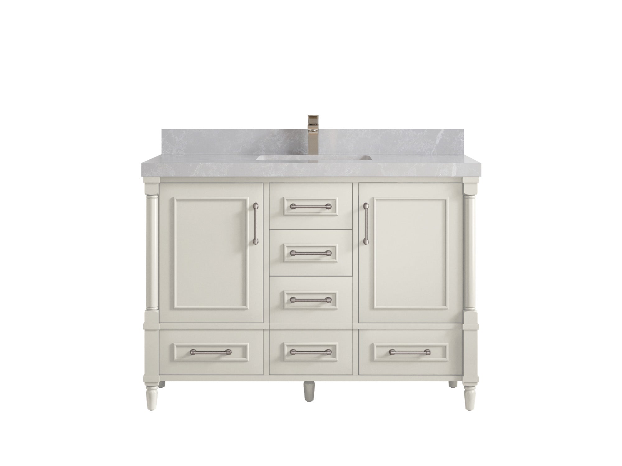 Aberdeen 48 in. W x 22 in. D Single Sink Bathroom Vanity - Willow Bath and Vanity