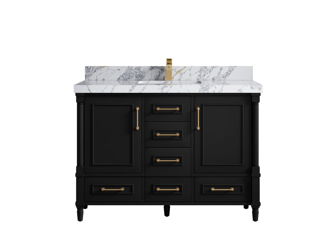 Aberdeen 48 in. W x 22 in. D Single Sink Bathroom Vanity - Willow Bath and Vanity