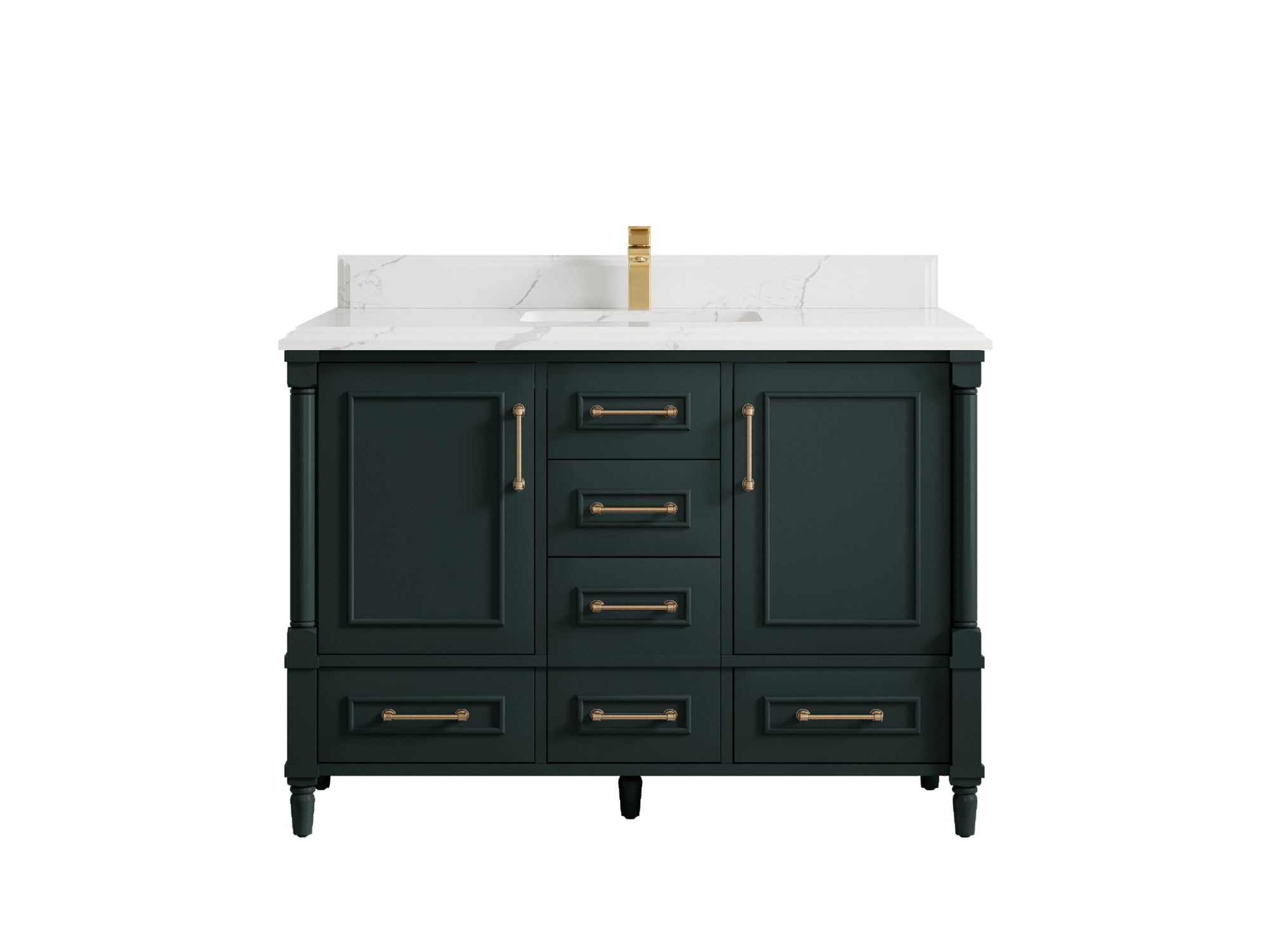 Aberdeen 48 in. W x 22 in. D Single Sink Bathroom Vanity - Willow Bath and Vanity
