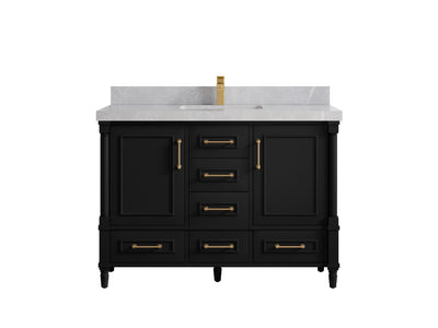 Aberdeen 48 in. W x 22 in. D Single Sink Bathroom Vanity - Willow Bath and Vanity