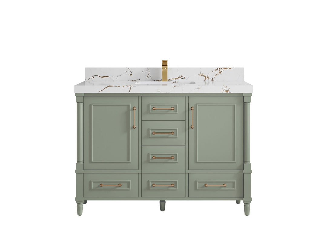 Aberdeen 48 in. W x 22 in. D Single Sink Bathroom Vanity - Willow Bath and Vanity
