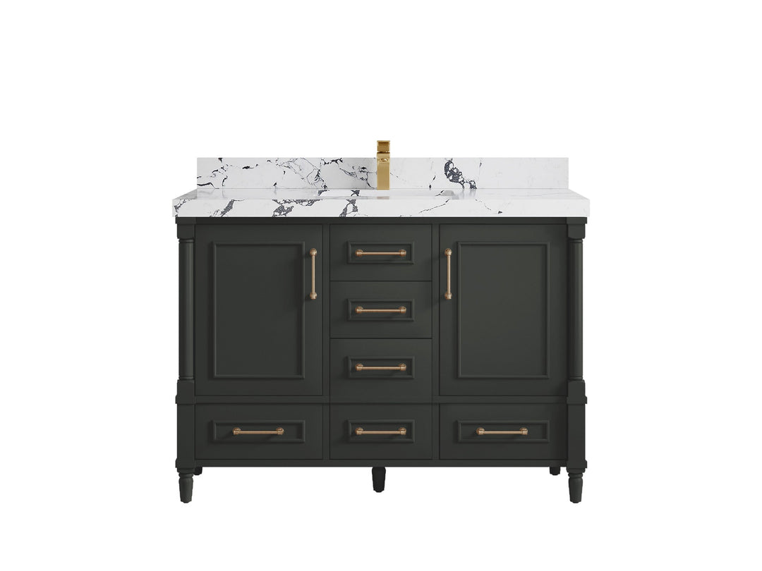 Aberdeen 48 in. W x 22 in. D Single Sink Bathroom Vanity - Willow Bath and Vanity