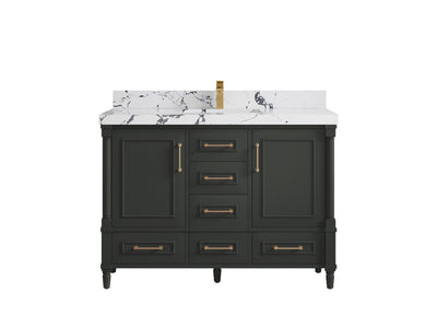 Aberdeen 48 in. W x 22 in. D Single Sink Bathroom Vanity - Willow Bath and Vanity
