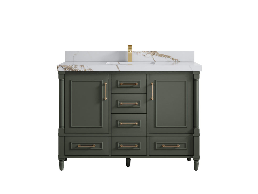 Aberdeen 48 in. W x 22 in. D Single Sink Bathroom Vanity - Willow Bath and Vanity