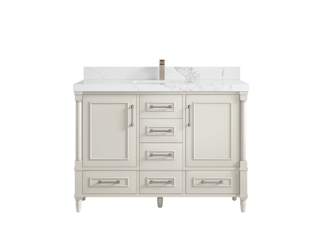 Aberdeen 48 in. W x 22 in. D Single Sink Bathroom Vanity - Willow Bath and Vanity