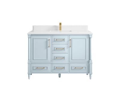 Aberdeen 48 in. W x 22 in. D Single Sink Bathroom Vanity - Willow Bath and Vanity