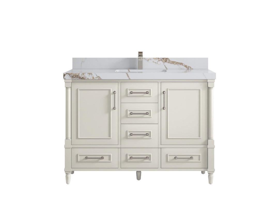 Aberdeen 48 in. W x 22 in. D Single Sink Bathroom Vanity - Willow Bath and Vanity