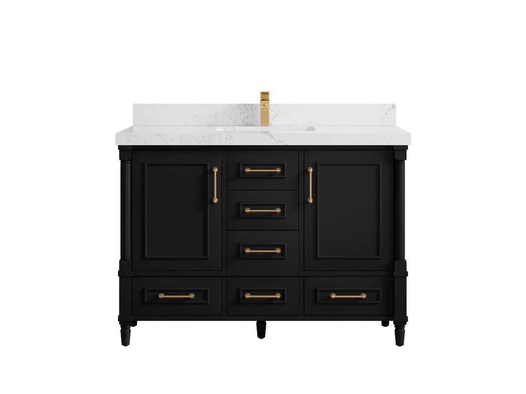 Aberdeen 48 in. W x 22 in. D Single Sink Bathroom Vanity - Willow Bath and Vanity