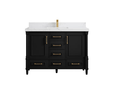 Aberdeen 48 in. W x 22 in. D Single Sink Bathroom Vanity - Willow Bath and Vanity
