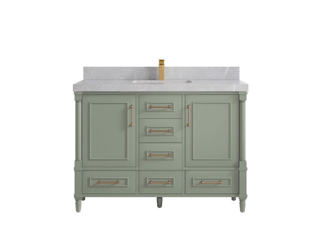 Aberdeen 48 in. W x 22 in. D Single Sink Bathroom Vanity - Willow Bath and Vanity