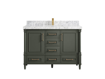 Aberdeen 48 in. W x 22 in. D Single Sink Bathroom Vanity - Willow Bath and Vanity