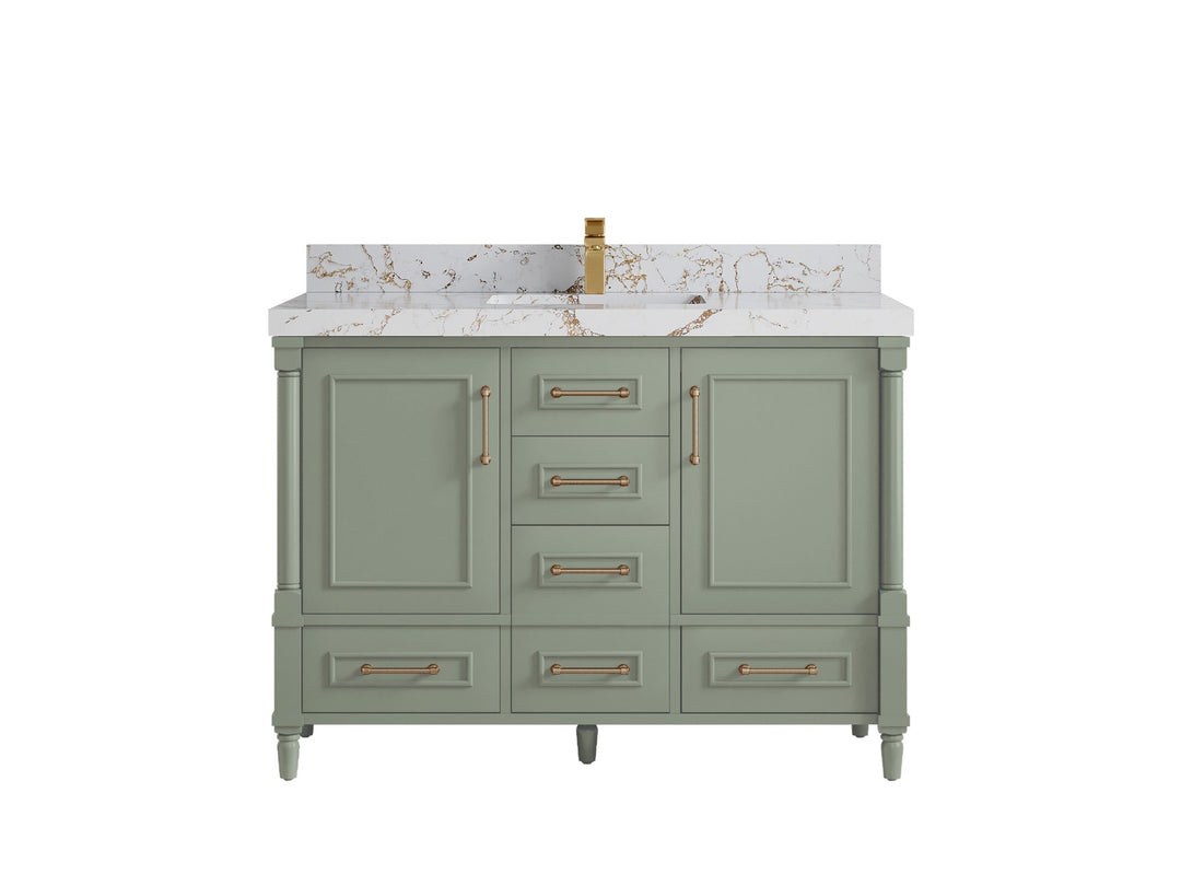 Aberdeen 48 in. W x 22 in. D Single Sink Bathroom Vanity - Willow Bath and Vanity