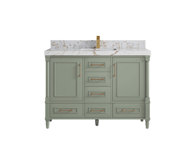 Aberdeen 48 in. W x 22 in. D Single Sink Bathroom Vanity - Willow Bath and Vanity