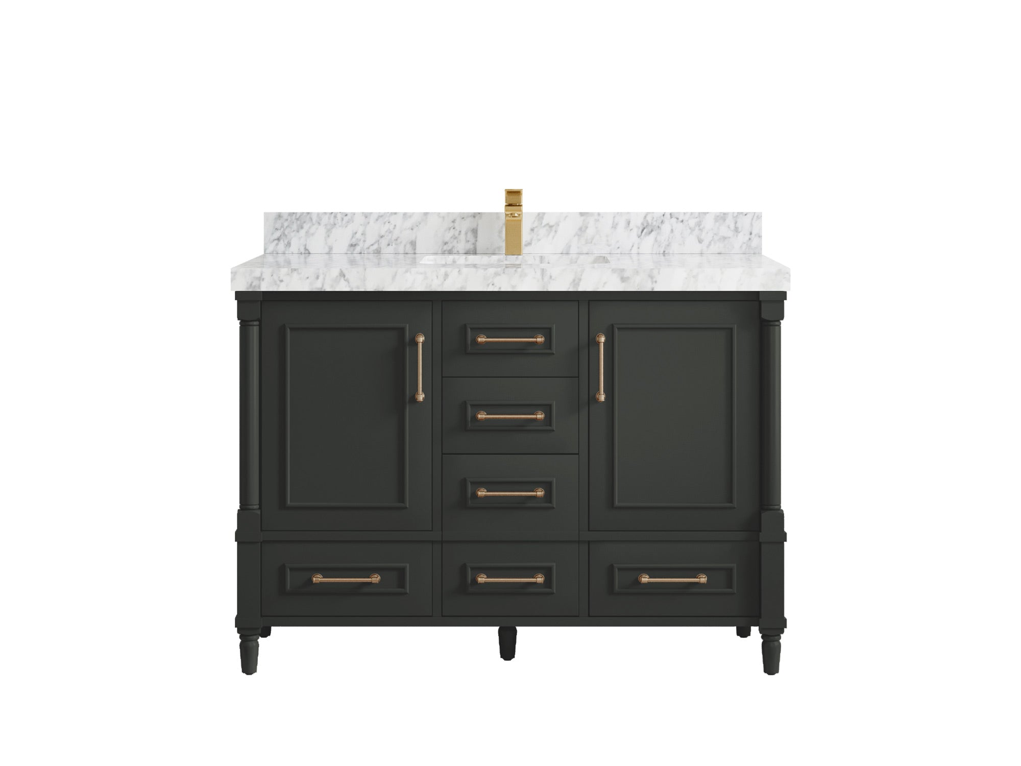 Aberdeen 48 in. W x 22 in. D Single Sink Bathroom Vanity - Willow Bath and Vanity