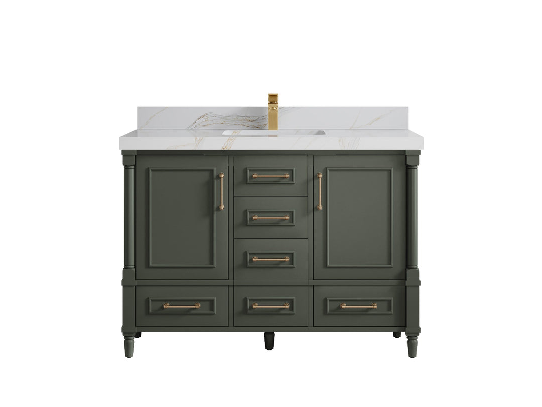 Aberdeen 48 in. W x 22 in. D Single Sink Bathroom Vanity - Willow Bath and Vanity