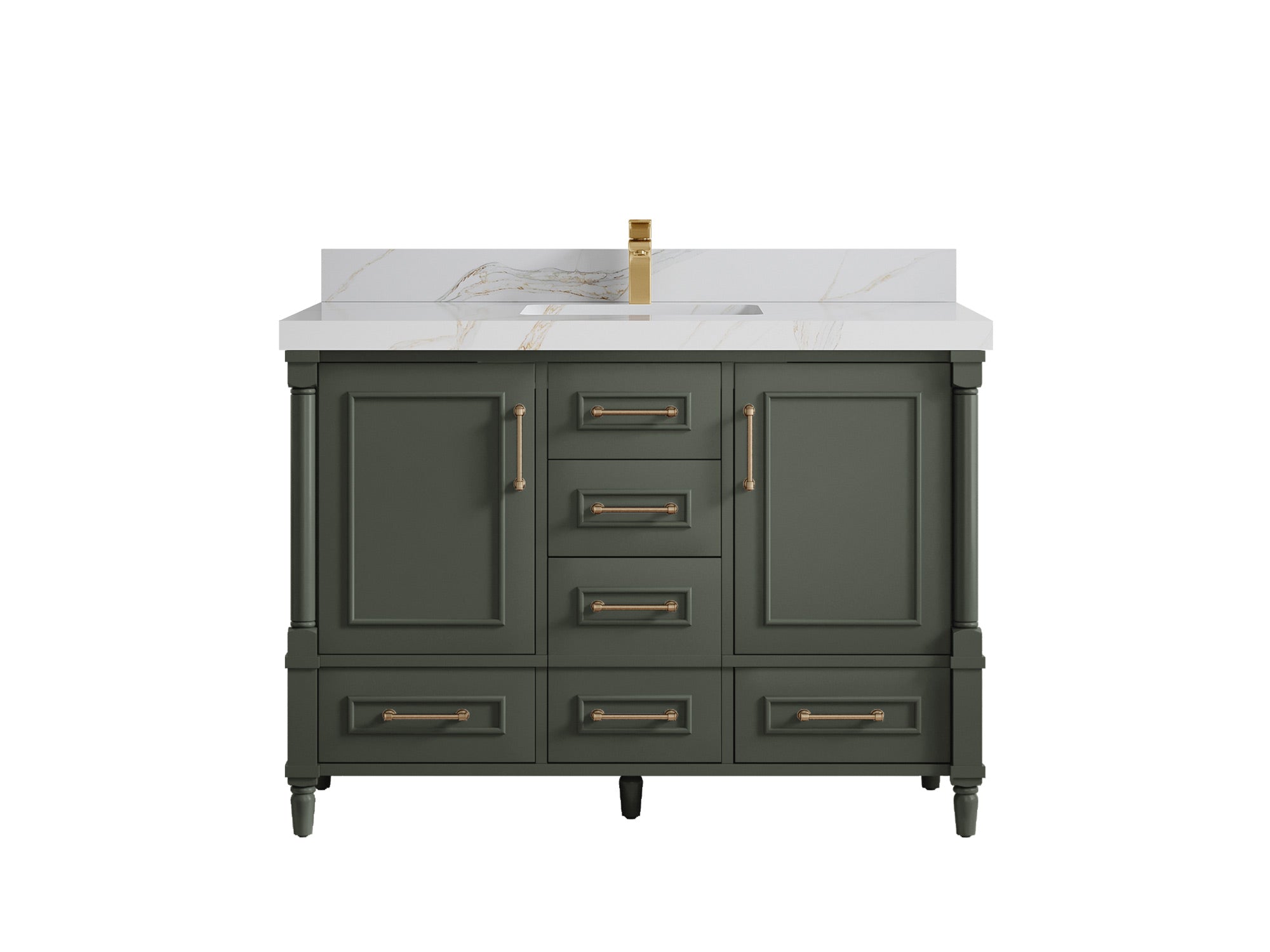 Aberdeen 48 in. W x 22 in. D Single Sink Bathroom Vanity - Willow Bath and Vanity