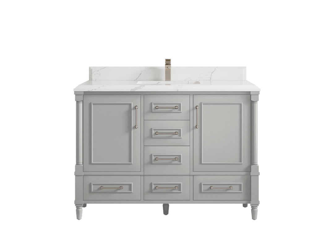 Aberdeen 48 in. W x 22 in. D Single Sink Bathroom Vanity - Willow Bath and Vanity