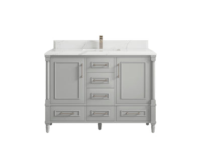 Aberdeen 48 in. W x 22 in. D Single Sink Bathroom Vanity - Willow Bath and Vanity
